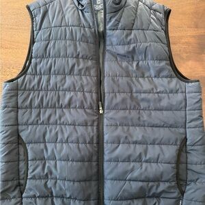 Chaps Men's Navy Quilted Vest